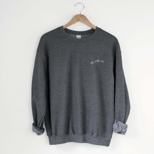 The Little Wins Embroidered Sweatshirt