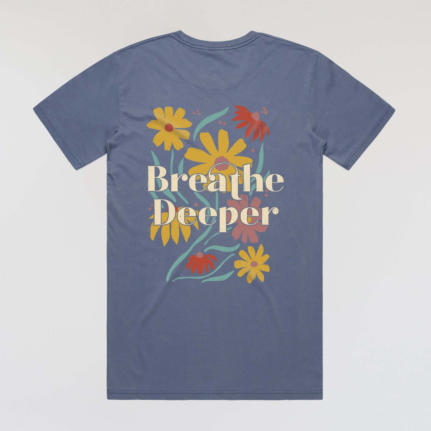 Breathe Deeper - AS 5065 Faded Tee