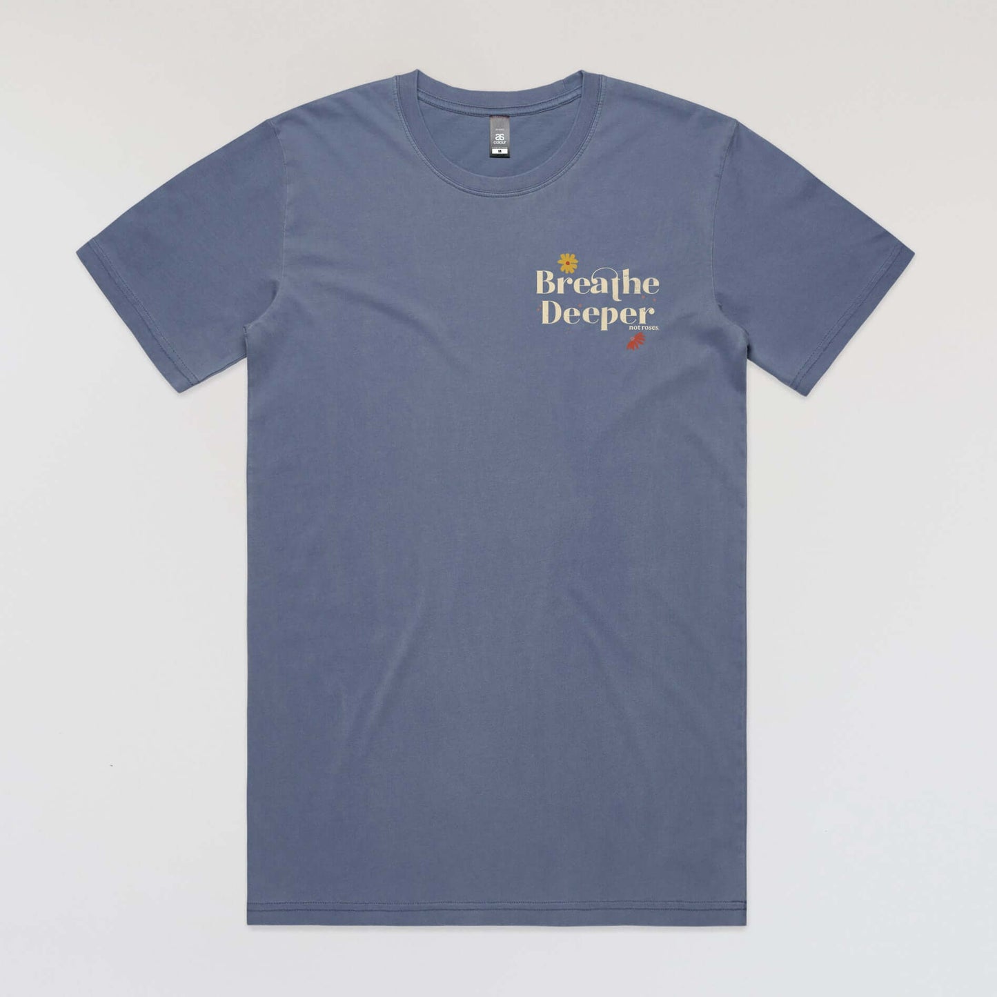 Breathe Deeper - AS 5065 Faded Tee