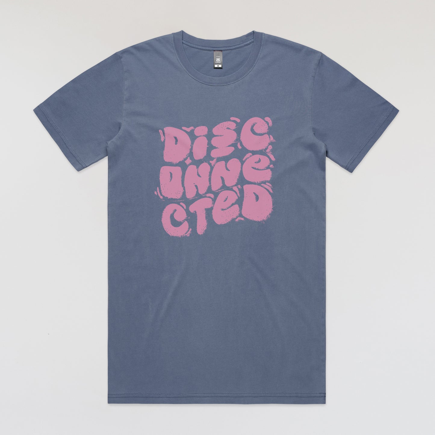 No Roses - Disconnected T-shirt - Faded Blue