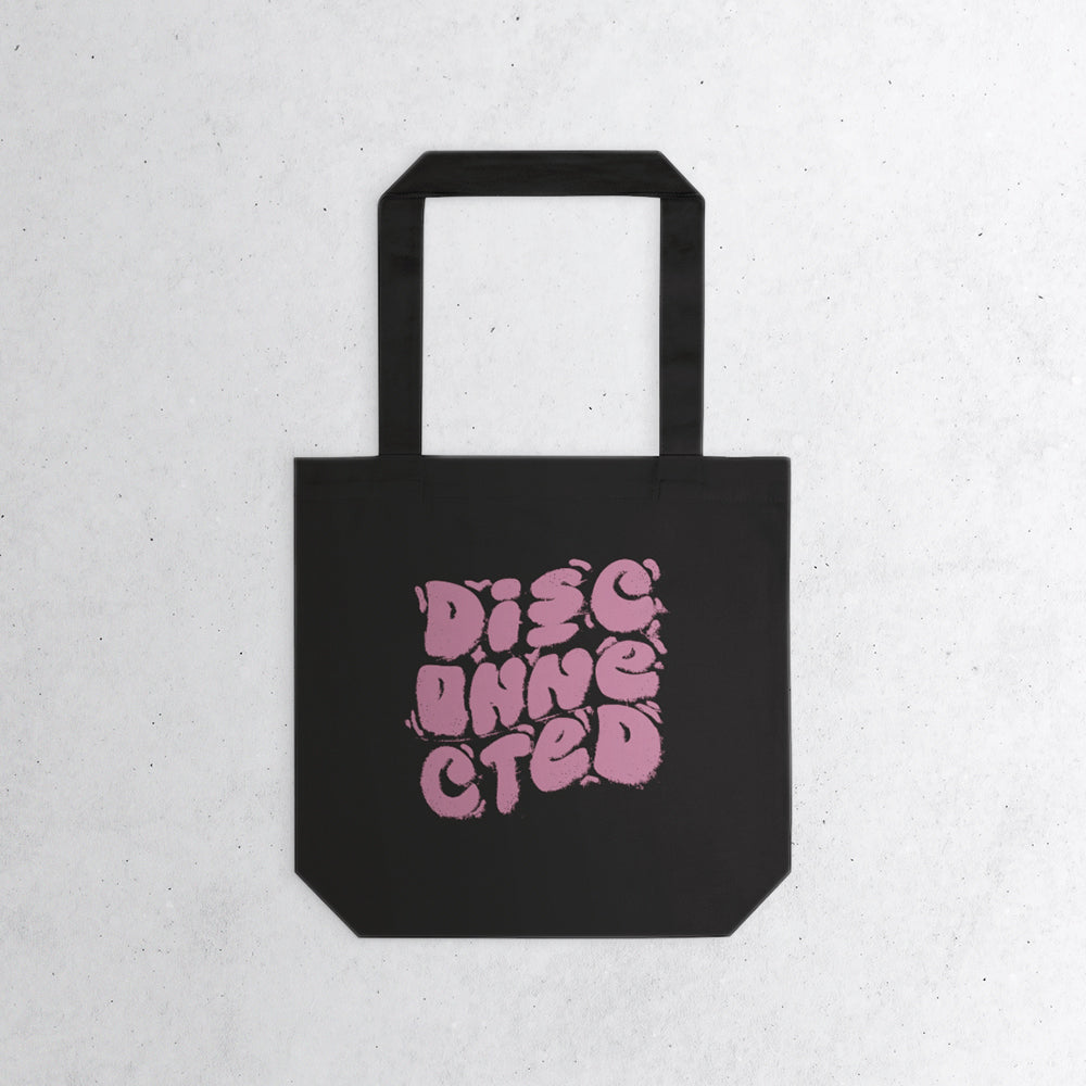 Not Roses - Disconnected Tote Bag - Black