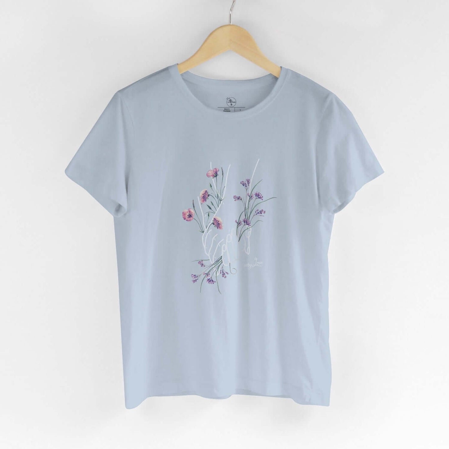 Every Love T-Shirt (Silver & Light Blue)