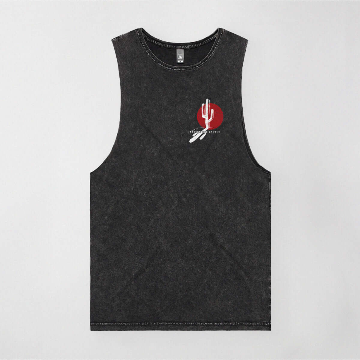 I Prefer the Cactus 2 - Stonewash Tank Top