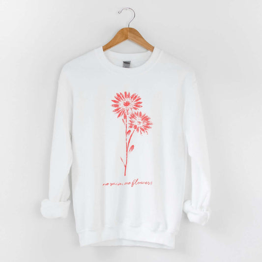 No Rain No Flowers 3.1 (Red) Sweatshirt