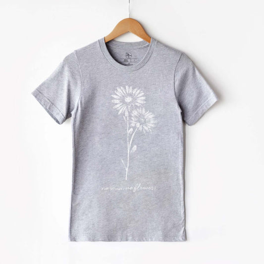 No Rain, No Flowers 3.1 (White) T-Shirt