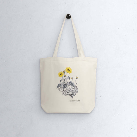 Nourish to Flourish - Eco Tote Bag