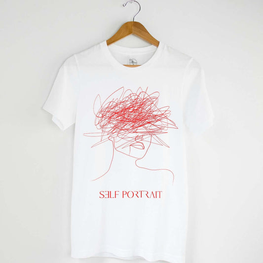 Self Portrait (Red Print) - T-Shirt